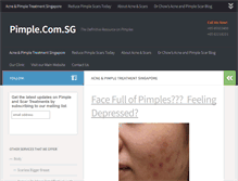 Tablet Screenshot of pimple.com.sg